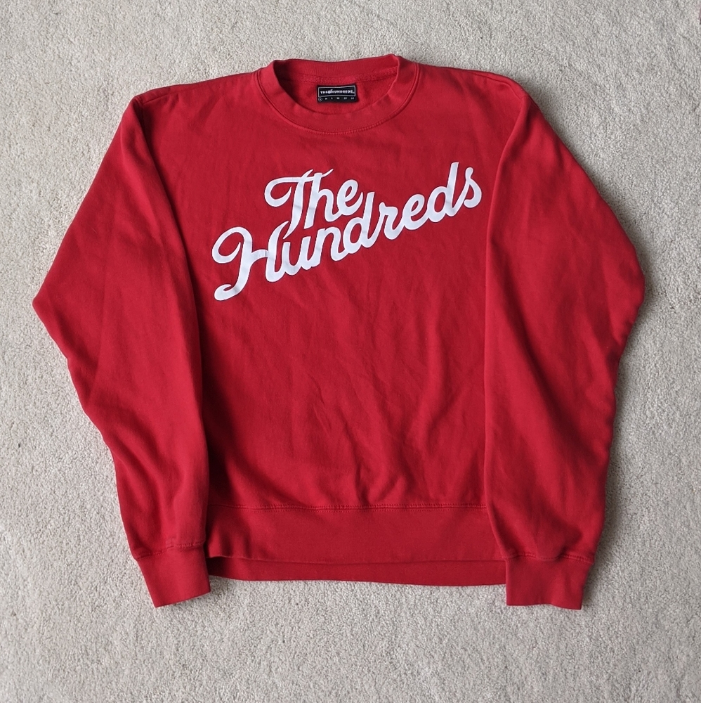 The Hundreds - Crewneck Red Sweatshirt - XL
